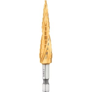 DEWALT DWA1783IR 1/8" - 1/2" Impact Ready Step Drill Bit