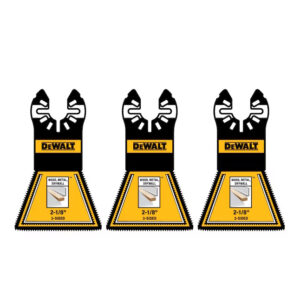 DEWALT DWA4283-3 OSC 2 1/8" 3-Sided General Purpose Blade BiMetal 3PK
