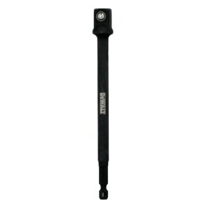 DEWALT DWAFE6ADPT12 Socket Adapter 1/4" Hex Shank to 1/2" Male Socket (6" Long)