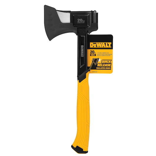 DEWALT DWHT51387 20oz Steel Camper's Axe - Image 4