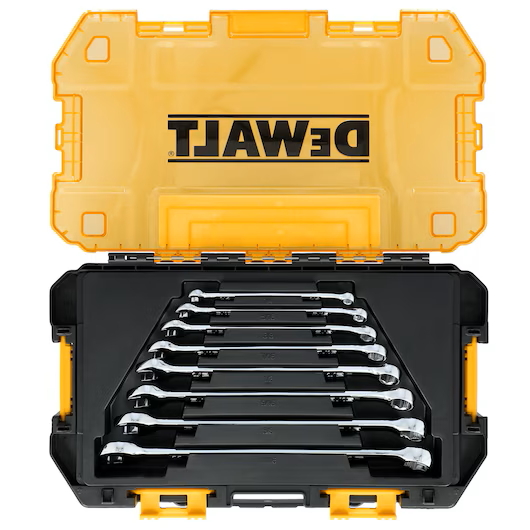 DEWALT DWMT45427 ToughSeries 1/4 - 11/16 SAE Combination Wrench Set - Image 6