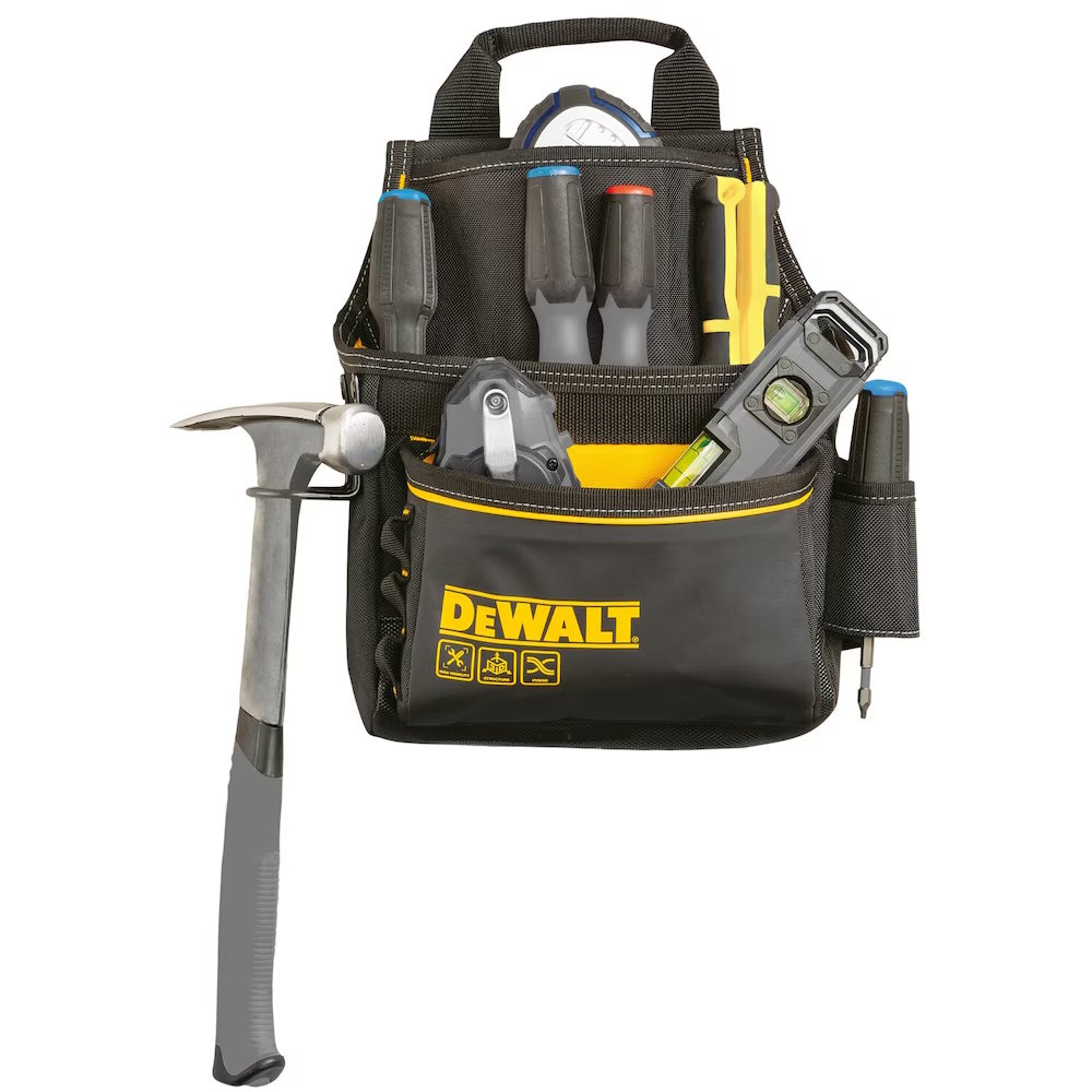 DEWALT DWST540101 12-Pocket Polyester Professional Tool Pouch w/ Belt - Image 2
