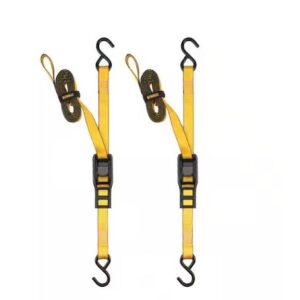 DEWALT DXBC90042 1" x 12' x 1,500 lbs Cam Buckle S-Hook 2PK