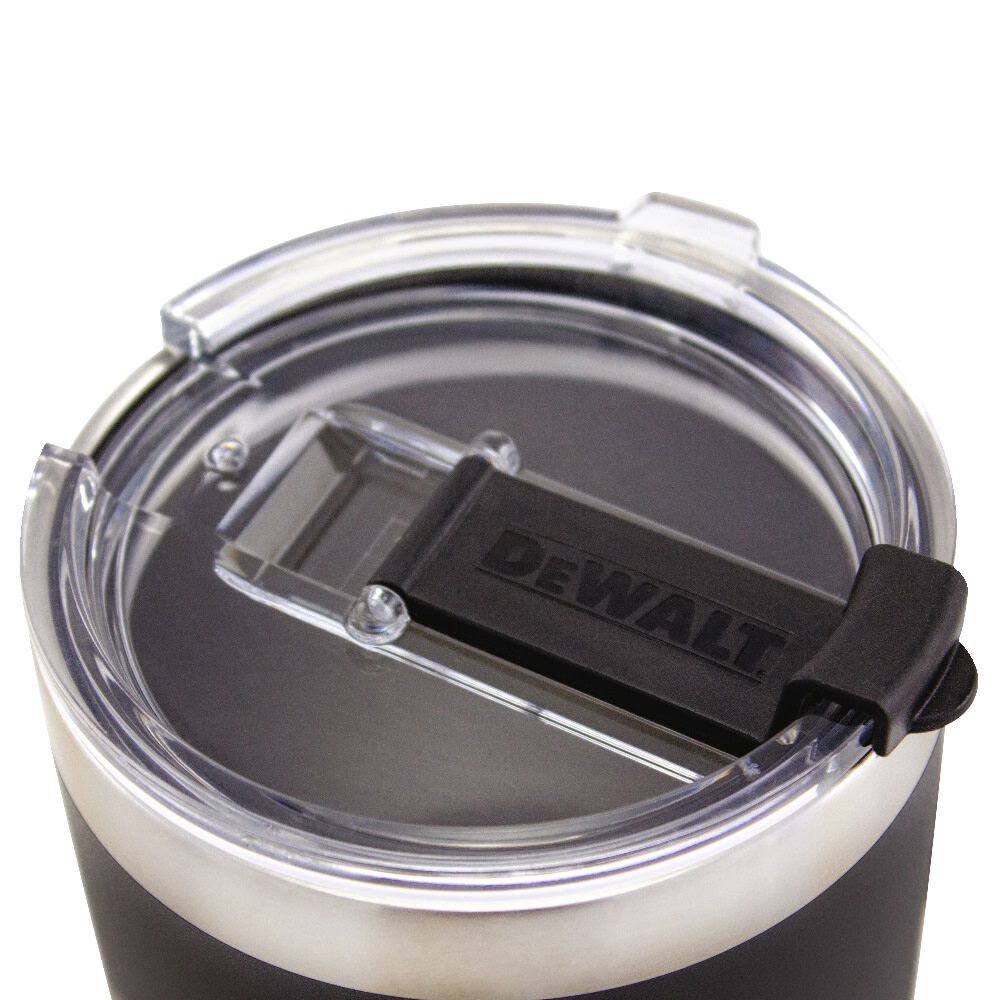 DEWALT DXC30OZTBS 30 oz Black Powder Coated Hot/Cold Tumbler - Image 4