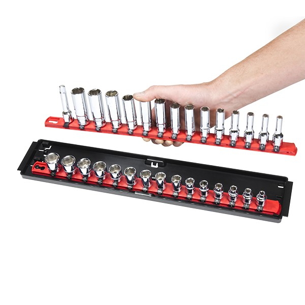 ERNST ER-8453 2 Rail Twist Lock Socket Boss 18" Red - 3/8" - Image 5