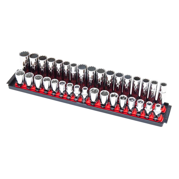 ERNST ER-8453 2 Rail Twist Lock Socket Boss 18" Red - 3/8" - Image 6