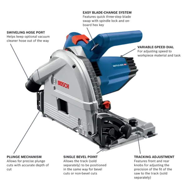 BOSCH GKT13-225L Track Saw in box - Image 2