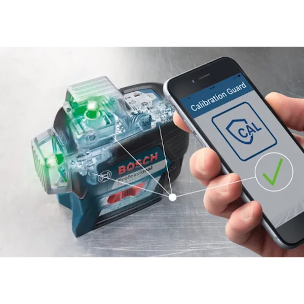 BOSCH GLL3-330CG 360° Green-Beam Three-Plane Leveling and Alignment-Line Laser - Image 5