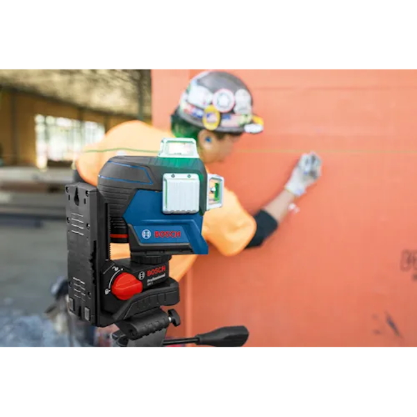 BOSCH GLL3-330CG 360° Green-Beam Three-Plane Leveling and Alignment-Line Laser - Image 7