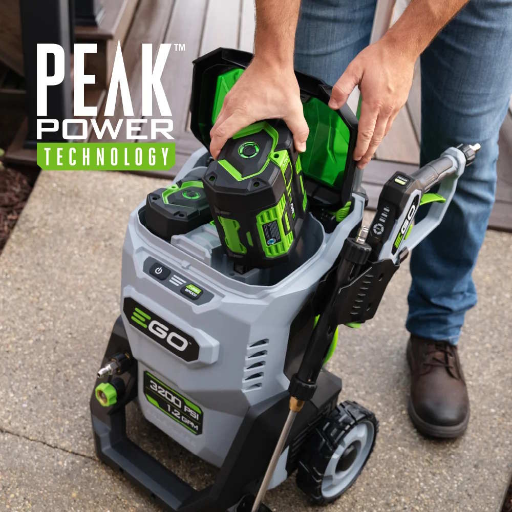 EGO HPW3204-2 56V Power+ 3200 PSI 1.2 GPM Pressure Washer Kit - Image 3