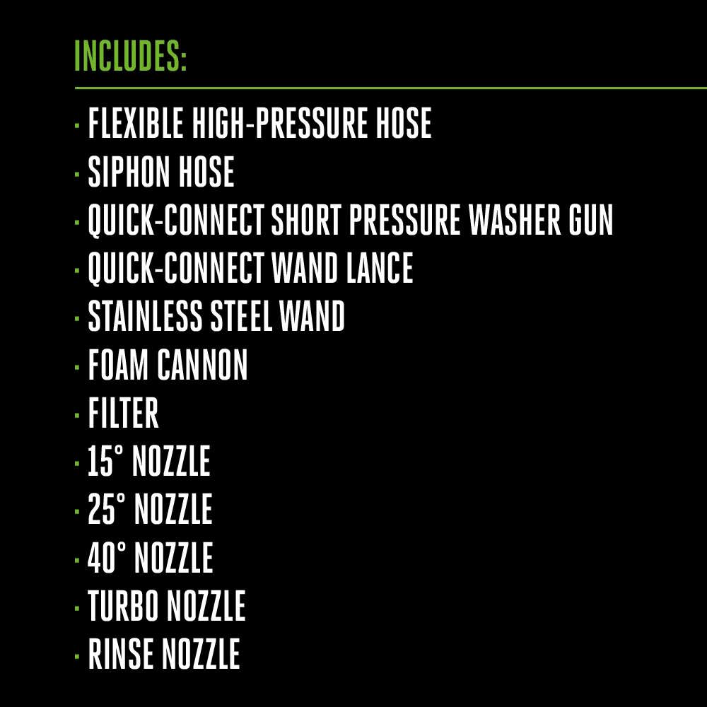 EGO HPW3204-2 56V Power+ 3200 PSI 1.2 GPM Pressure Washer Kit - Image 10