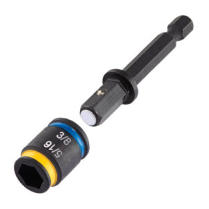 MALCO MAL-MSHLC1 Magnetic Nutsetter 5/16" & 3/8" Cleanable, Reversible, 2-5/8"