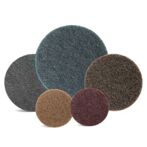 PEARL NW05C0 Non-Woven Conditioning Disc 5" Coarse Tan Hook & Loop