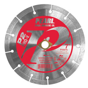 PEARL PV007S 7" x .08 x 7/8 5/8 P2 Pro-v Gen Purpose Segmented Diamond Blade