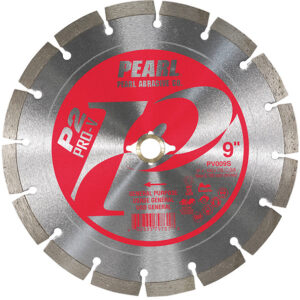 PEARL PV009S 9 x .100 x 7/8 DM - 5/8 Adapter P2 Pro-v Segmented Diamond Blade