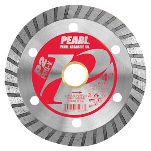 PEARL PV045T 4-1/2 x .080 x 7/8 - 5/8 P2 Pro-v General Purpose Flat Core Turbo