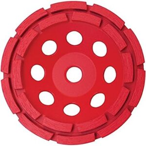 PEARL PV05CDH 5" x 5/8-11 Double Row Cup Wheel P2 Pro-V Concrete & Masonry