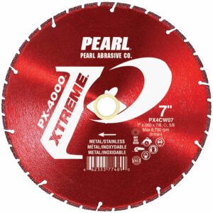 PEARL PX4CW07 7" x .060 x 7/8-5/8 Xtreme PX-4000 Metal/Stainless Blade