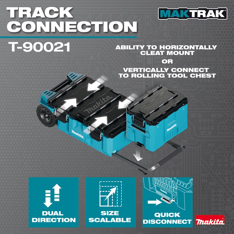 MAKITA T-90021 Maktrak Extra Large Extension Tool Box - Image 6
