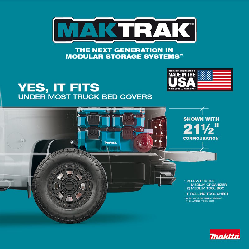 MAKITA T-90059 MAKTRAK Low-Profile Medium Organizer - Image 11