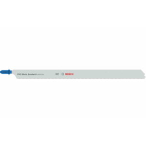 BOSCH T1018AFP1 10" 24 TPI Jig Saw Blade for Precision for Metal + Wood