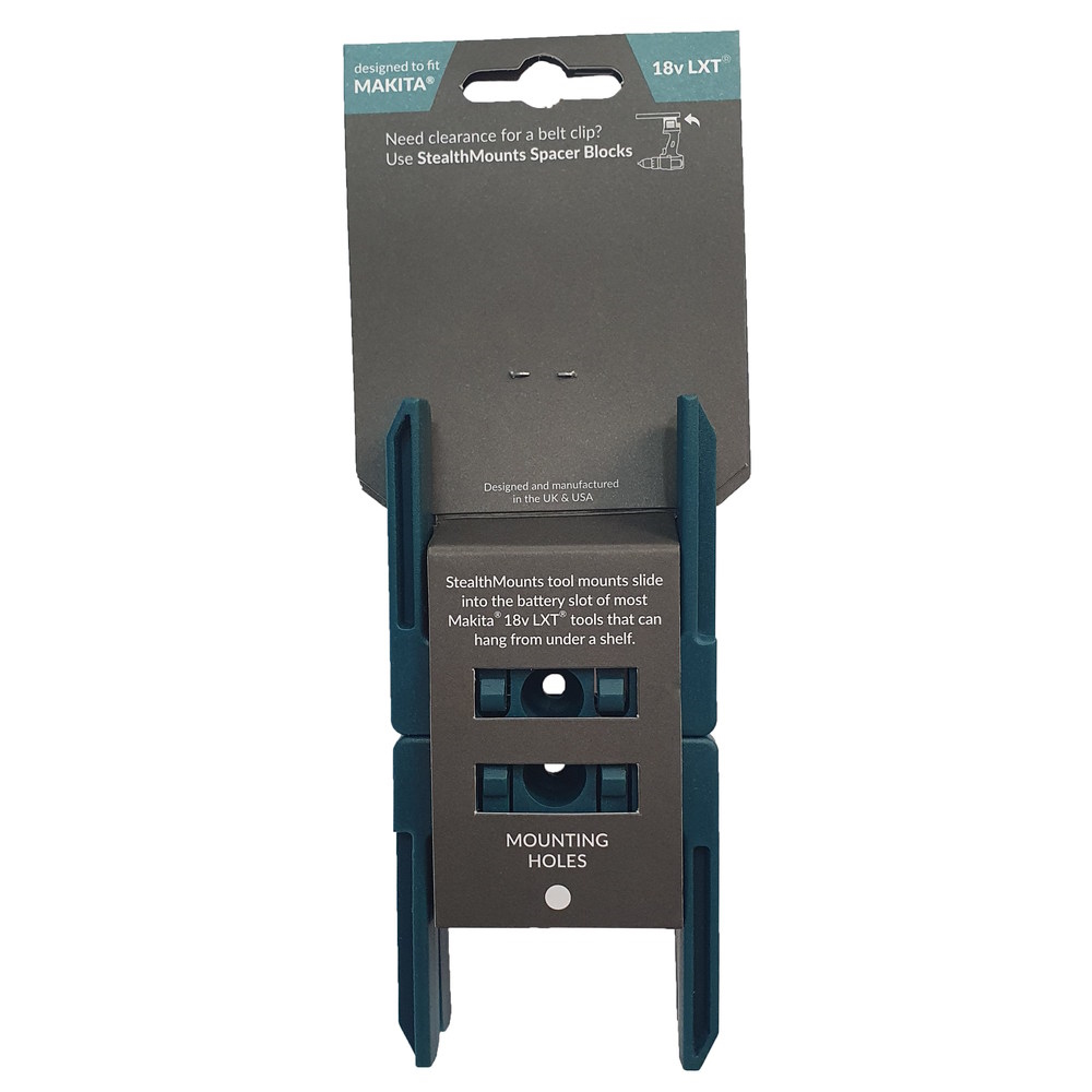 STEALTHMOUNTS TM-MK18-BLU-4 Makita 18v LXT Tool Mount 4PK - Image 2