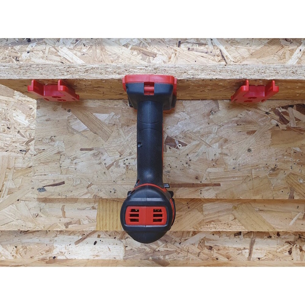 STEALTHMOUNTS TM-MW18-RED-4 Milwaukee M18 Tool Mount 4PK - Image 3