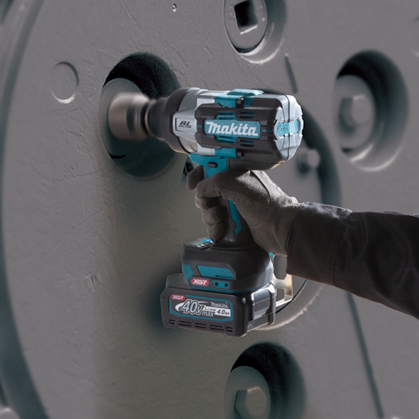 MAKITA TW001GM102 40V BL 3/4" High Torque Impact Wrench Kit w/4Ah Bat, Charg - Image 4