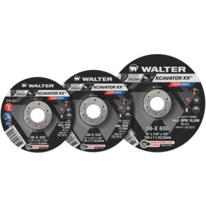 WALTER 08X600 XcavatorXX 6" x 1/4" x 7/8" Fast Removal Wheel