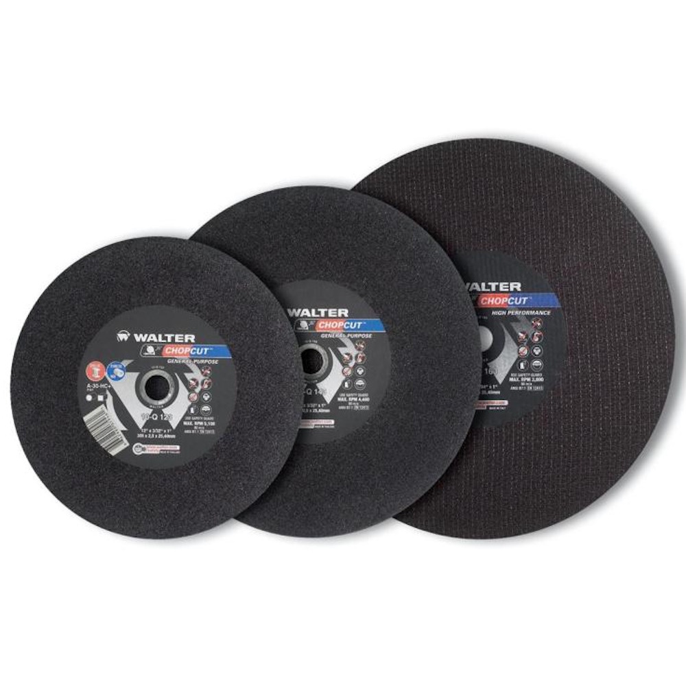WALTER 10Q143 Chopcut 14"x3/32"1" Cutting Wheel