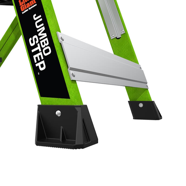 LITTLE GIANT 11933 Jumbo 3-Step Fiberglass Step Stool With Handrail - Image 12