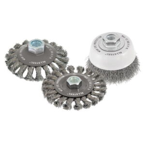 WALTER 13W301 AllSteel 3" 5/8-11 Crimped Cup Brush