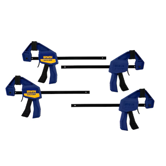 IRWIN 1964758 QUICK-GRIP One-Handed 6" Mini Bar Clamps 4PK - Image 2