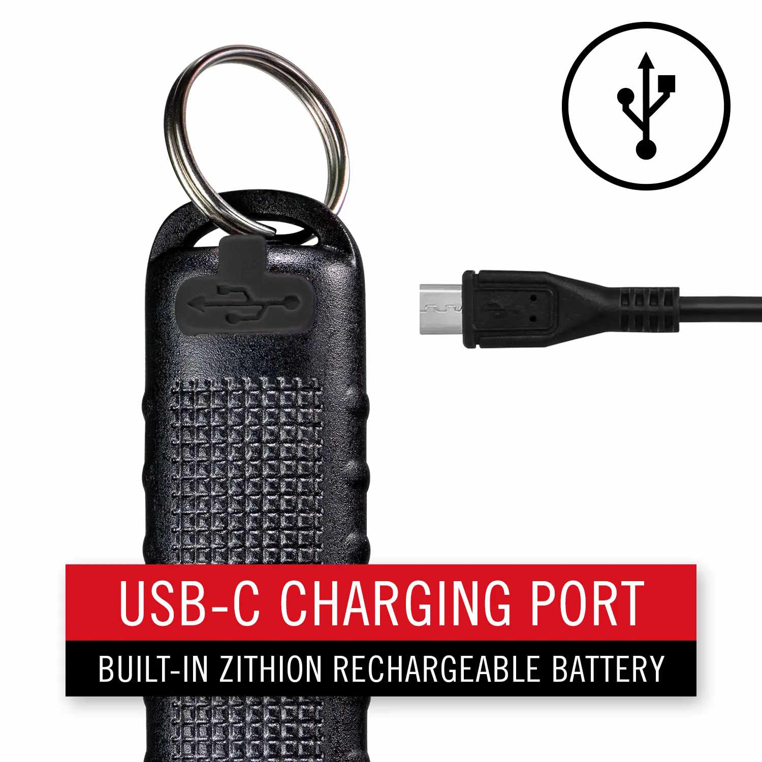 COAST 30896 KL20R 350 Lumen Rechargeable Mini Flood Beam Keychain Flashlight - Image 3