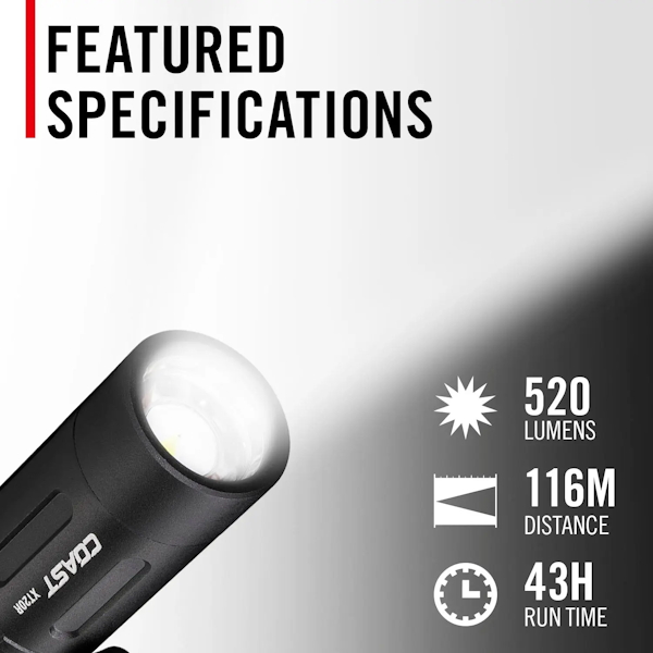 COAST 31122 XT20R 520 Lumen Rechargeable Inspection Light - Image 2