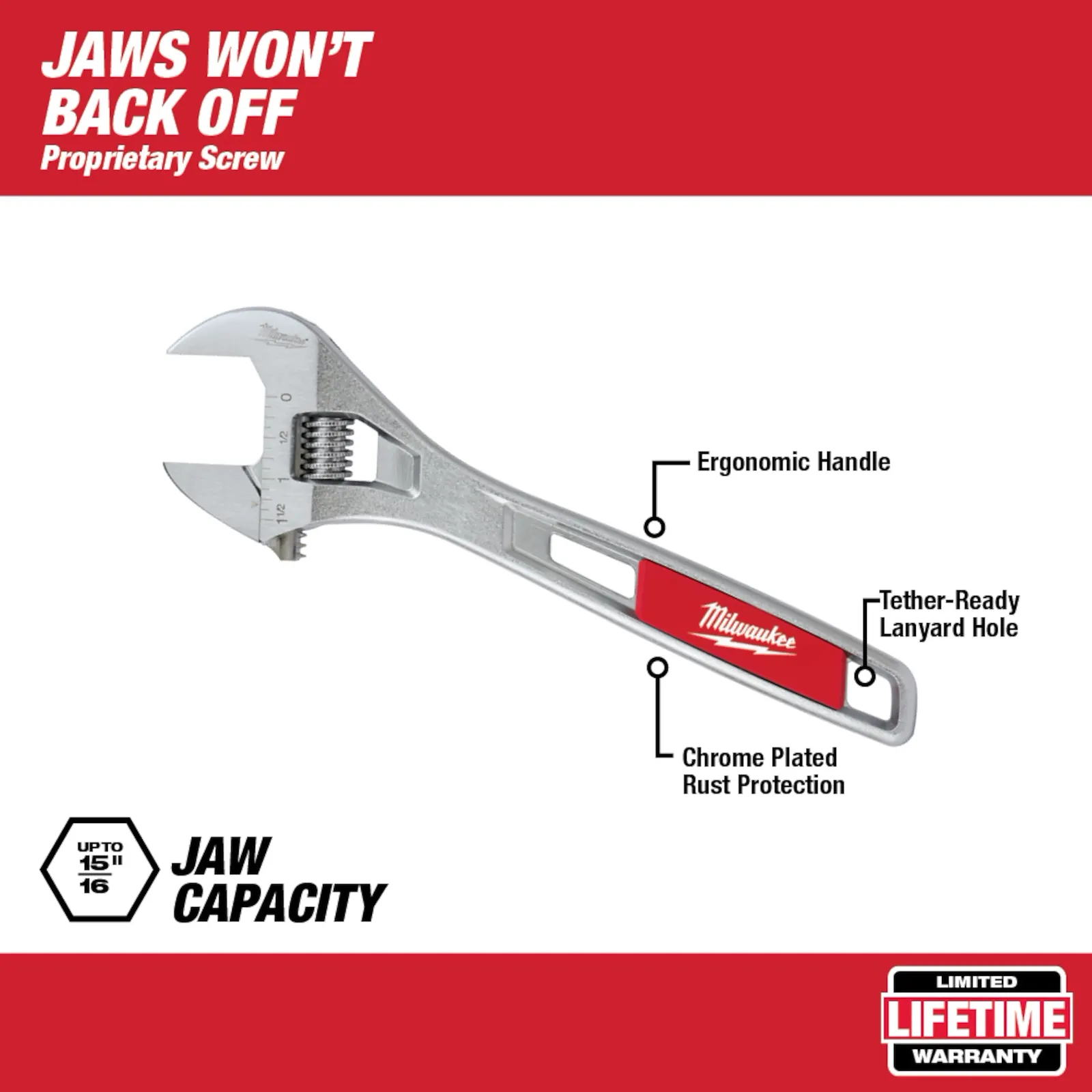 MILWAUKEE 48-22-0160 9PC Pliers & Wrench Set with Tray for PACKOUT Drawers - Image 5
