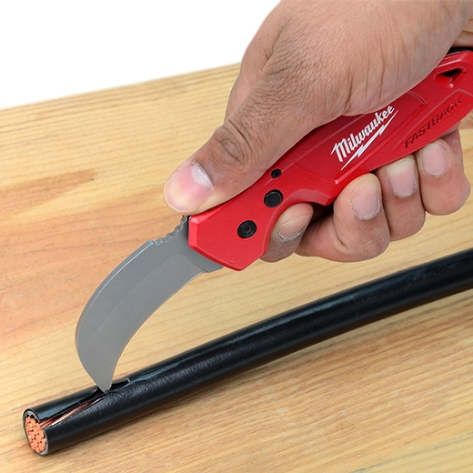 MILWAUKEE 48-22-1985 FASTBACK Hawk Bill Folding Knife - Image 9