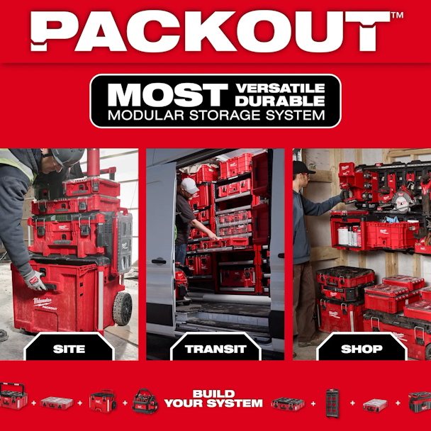 MILWAUKEE 48-22-8437 PACKOUT™ Compact Crate - Image 10