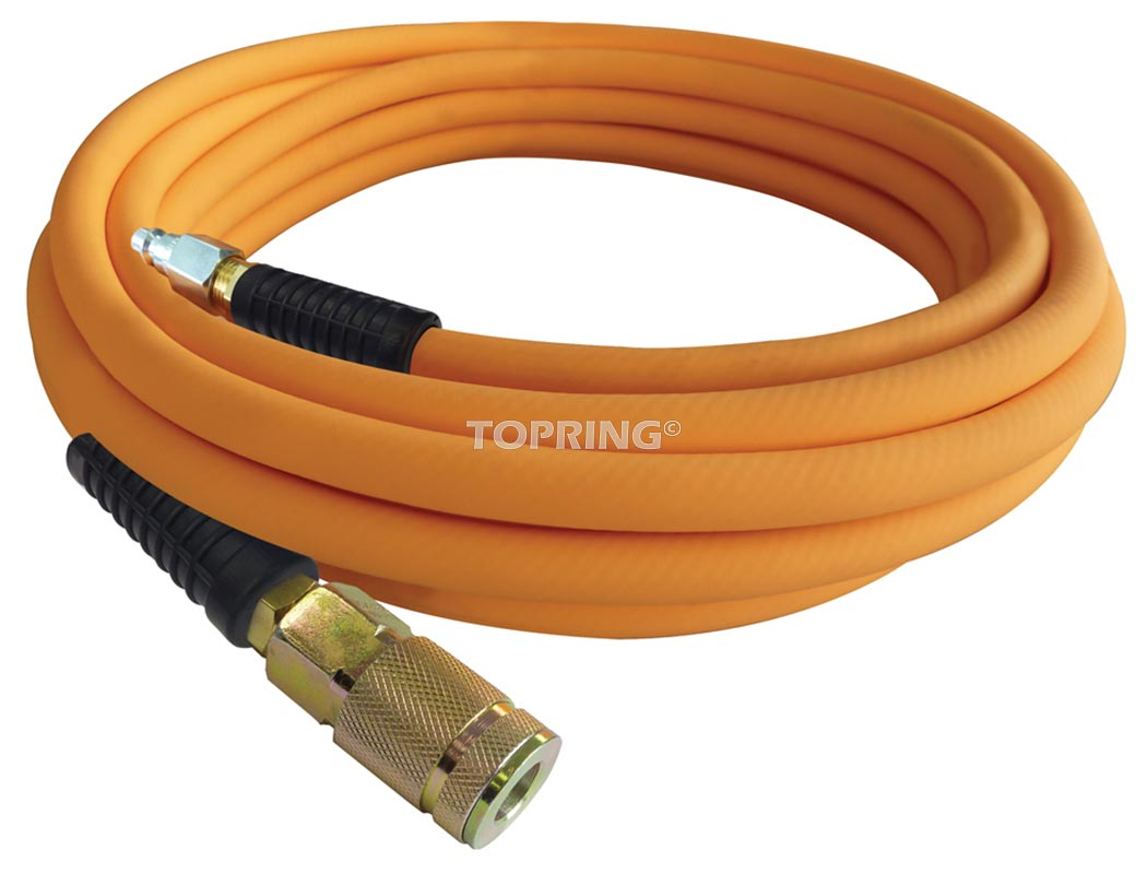 TOPRING 70.139 Hose 1/4" x 50' + 1/4" IND With Cplr/Plg ECOFLEX