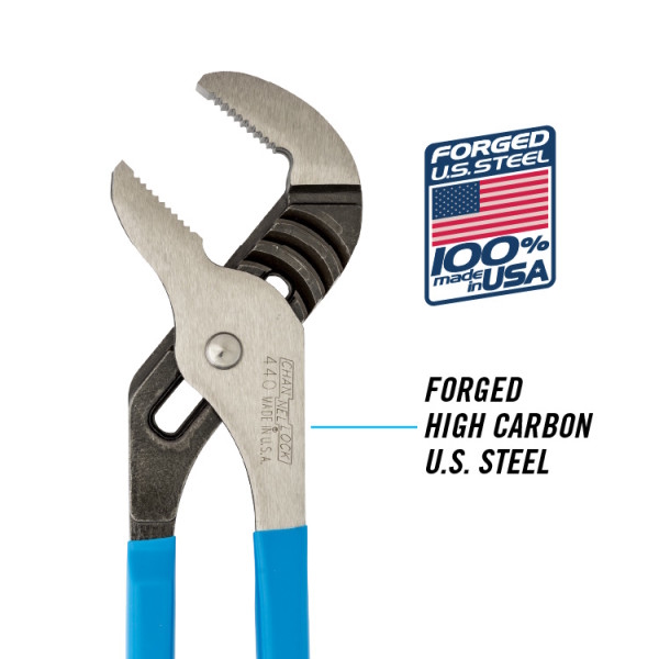 CHANNELLOCK CHA-426 6-1/2" Straight Jaw Tongue & Groove Pliers - Image 6