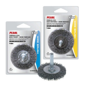 PEARL CLCWEB300ES 876403 - Crimped Wheel End Brush Stainless Wire