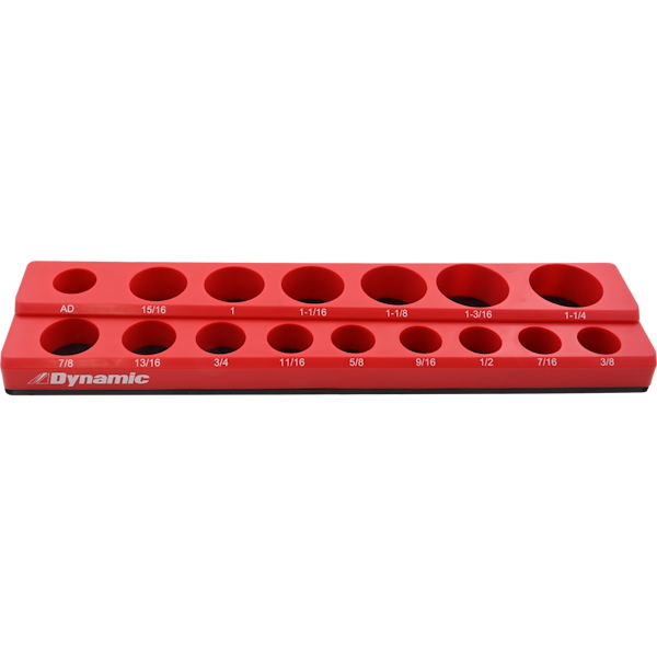 DYNAMIC TOOLS D029004 SAE Magnetic Socket Organizer (3/8"-1-1/4") - Image 2