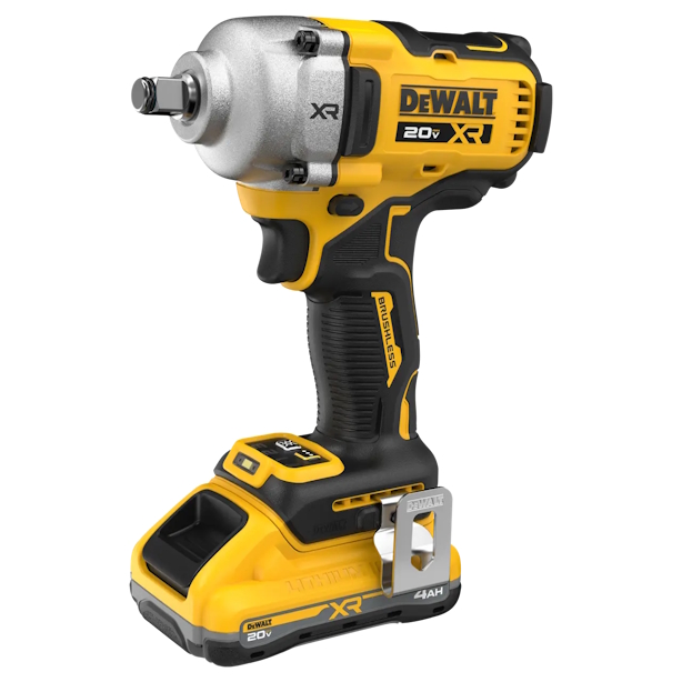 DEWALT DCF891QQ1 20V Brushless 1/2"Mid-Torque Impact Wrench w/Hog Ring Anvil Kit - Image 3