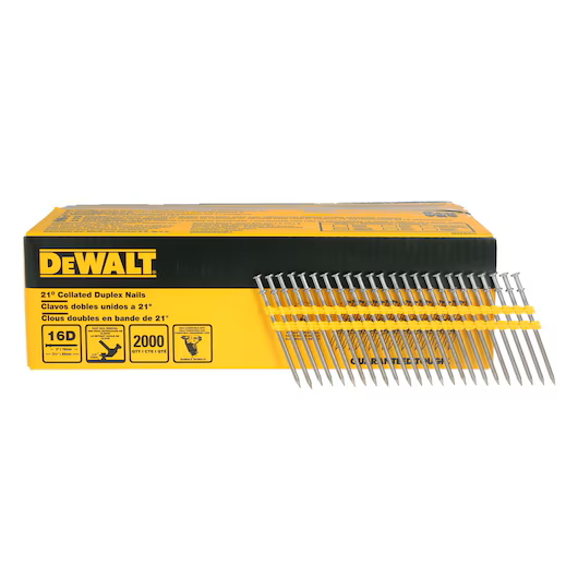 DEWALT Collated Duplex Strip Nails 3" Drivable Length, 0.131", 16D, 2M/box - Image 4