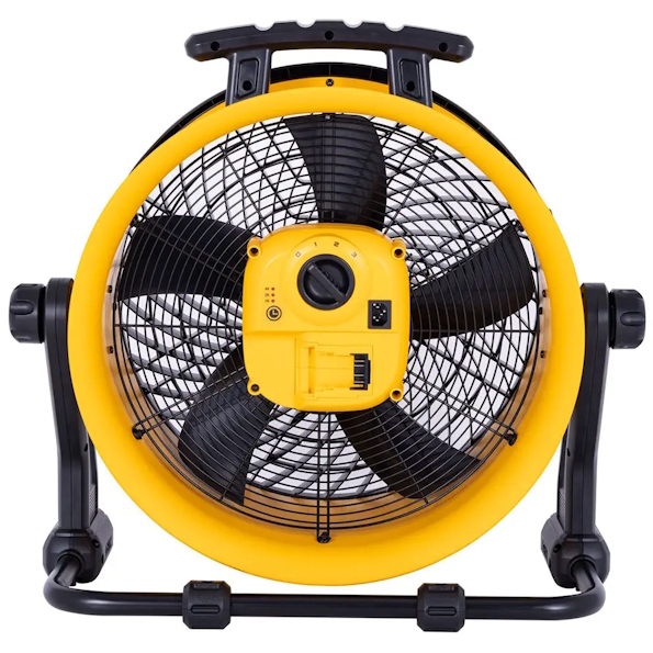 DEWALT DXF1850B 20V 18" Cordless/Corded Fan 4000 CFM 3-Speed - Image 2