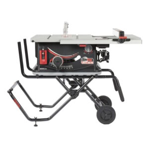 SAWSTOP JSS-120A60 10" Jobsite Saw PRO w/mobile cart & high/low fence system