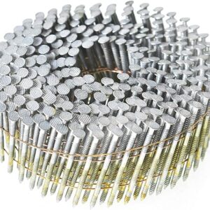 SST S11A125RNJ  Stainless 1-1/4" Roofing Nails, 15° Wire Coil, Ring Shank, .120