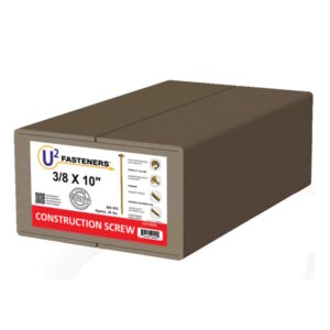 U2 S22110000B Structural Wood Screws 3/8" x 10" 300/bx