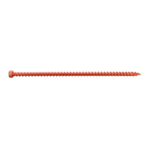 SST SDWC15600-KT Truss Screw Orange 6" Plated, T-30, T-17 Point, 50/bx