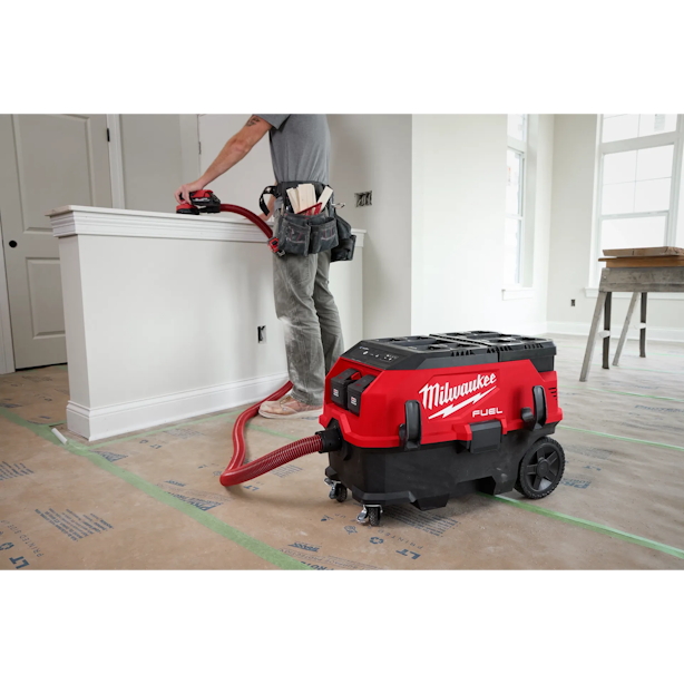 MILWAUKEE 0888-20 M18 PACKOUT 9 Gallon Dual-Battery Dust Extractor w/VACLINK - Image 11